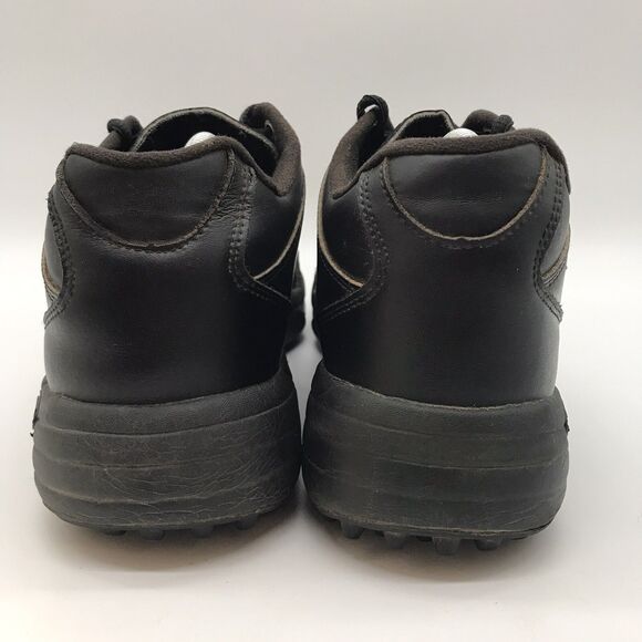 3N2 Reaction Lo Umpire Softball - Baseball Cleats Men's 10 Black Leather Sneaker - Picture 4 of 10